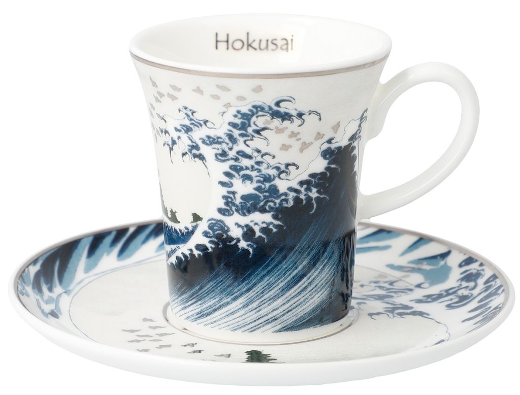 Goebel Katsushika Hokusai - Die Welle II - Espressotasse