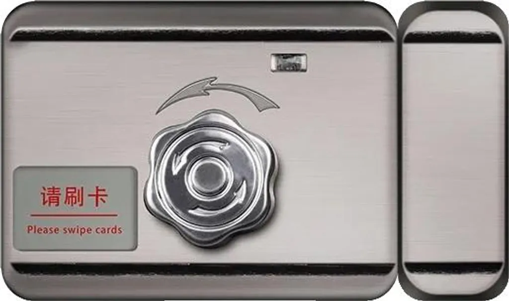 Serrure de porte connectée à accès multi-utilisateurs et finition inox