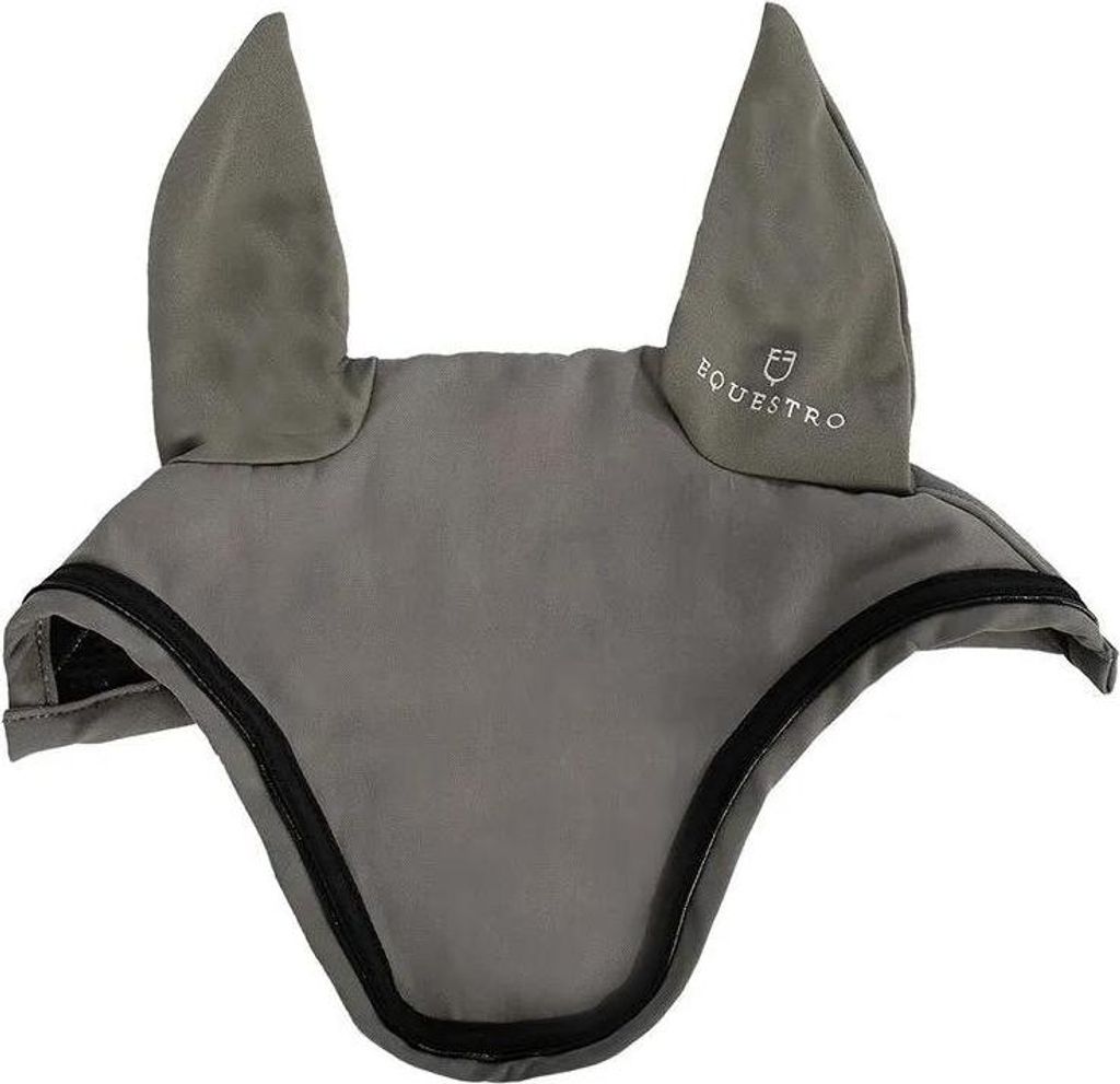 Equestro Elegance Collection Fliegenhaube Grau Full Grau Full