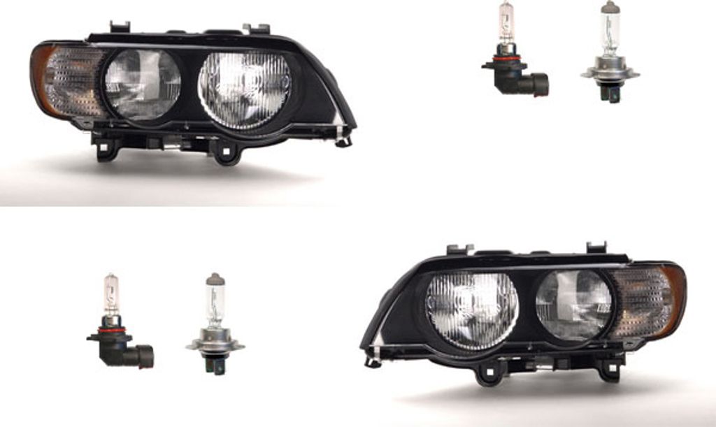 Scheinwerfer Osram Night Breaker Laser passend für BMW X5 E53 Satz Links Rechts 63126930211 63128385941 63126930212 63128385942 6930212 838594 Johns