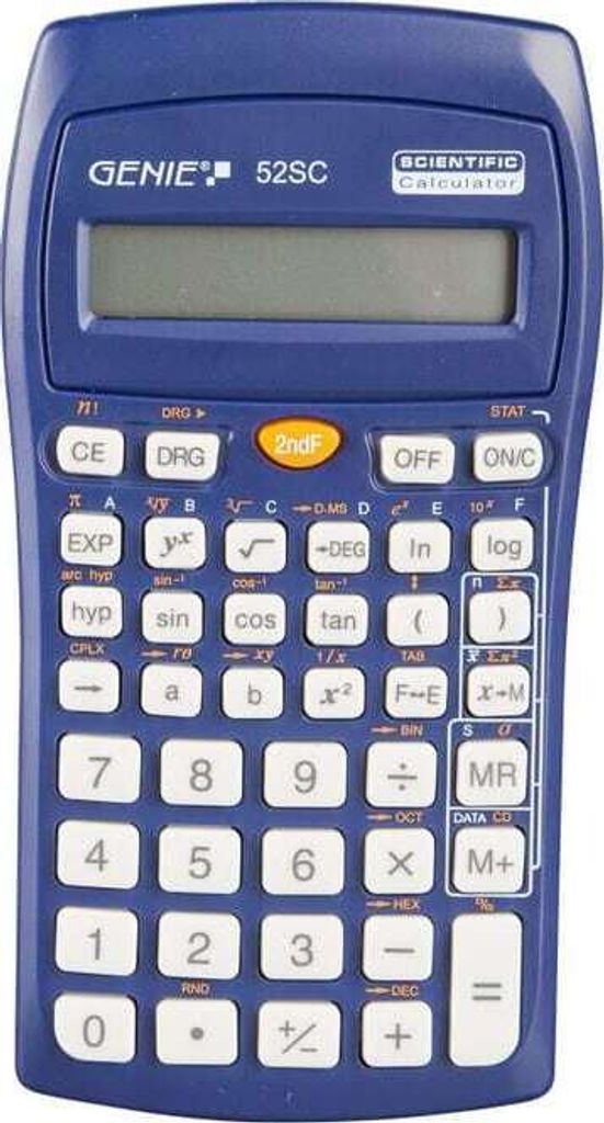Calculatrice scolaire GENIE 52 SC Image du produit 