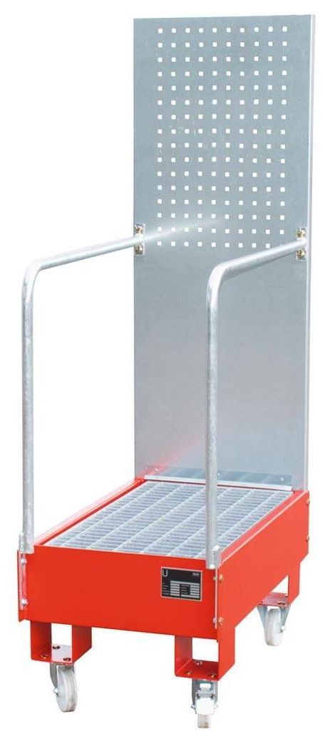 Bauer Fahrbare Auffangwanne mit Lochplattenwand LPW 60-3, Produktbild 