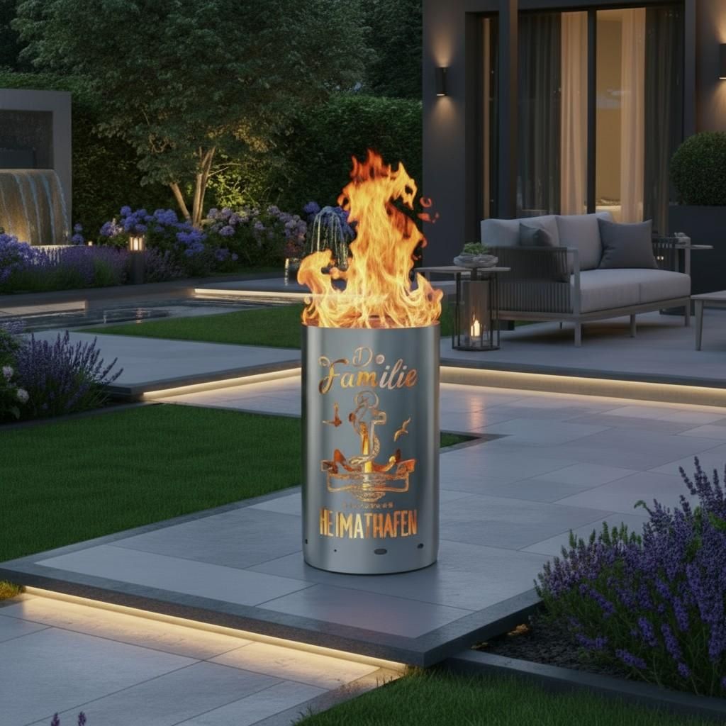 Feuertonne, Feuerkorb – Familie - Die Familie ist der Anker Produktbild 