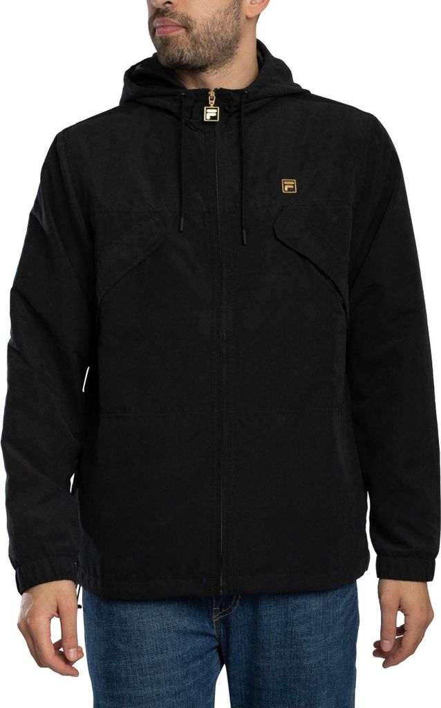Fila Leichte Bunny-Jacke, Schwarz M