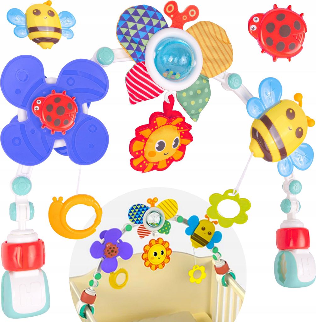 Spielbogen mit Tieranhängern für Babys - Universell