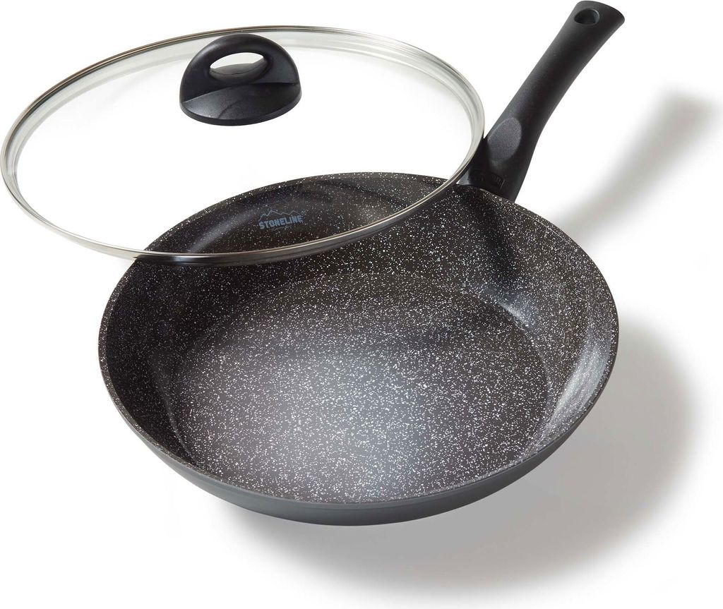 STONELINE® CERAMIC Keramik Bratpfanne 28 cm | mit Deckel Produktbild 