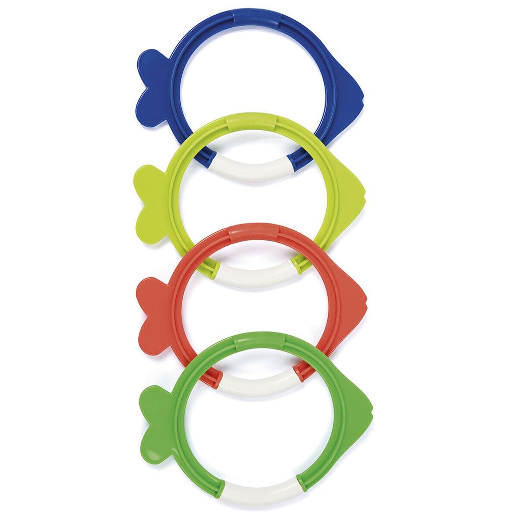 Bestway® Tauchringe-Set Lil' Fish™ ab 3 Jahren, 4er-Set Produktbild 