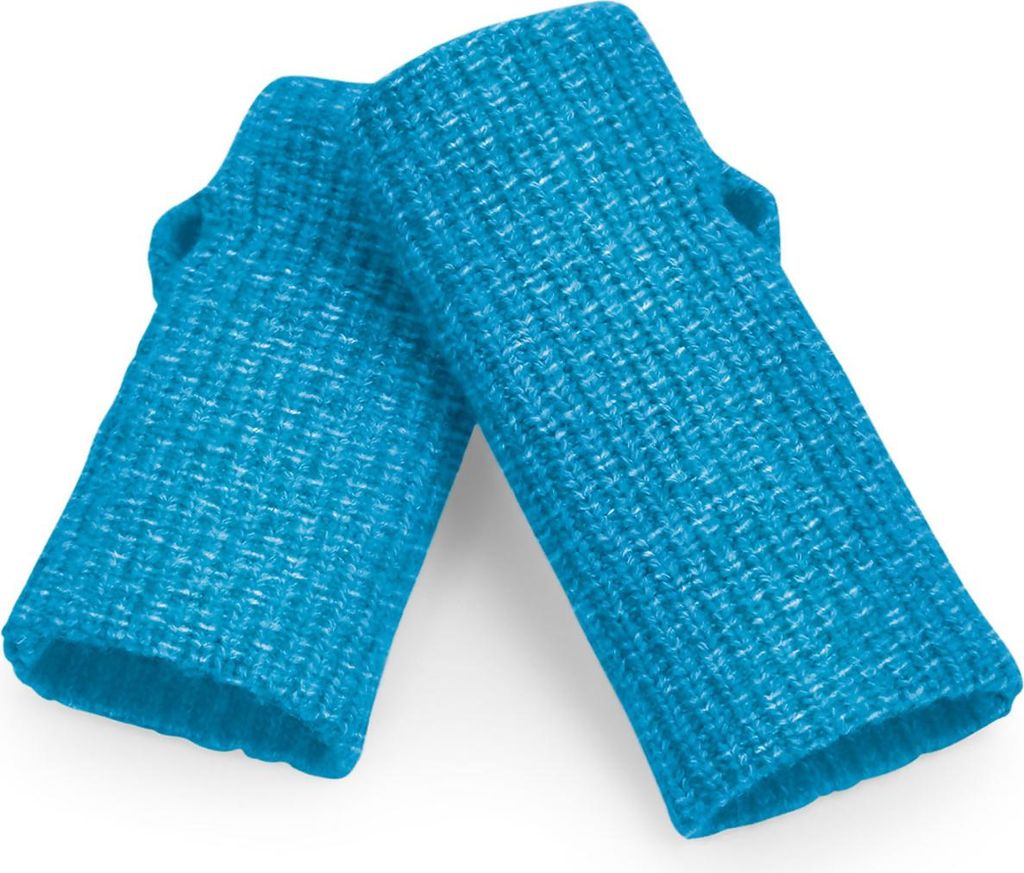 Beechfield B397R | Colour Pop Hand Warmers Handschuhe - Farbe: Bright Blue - Größe: One Size