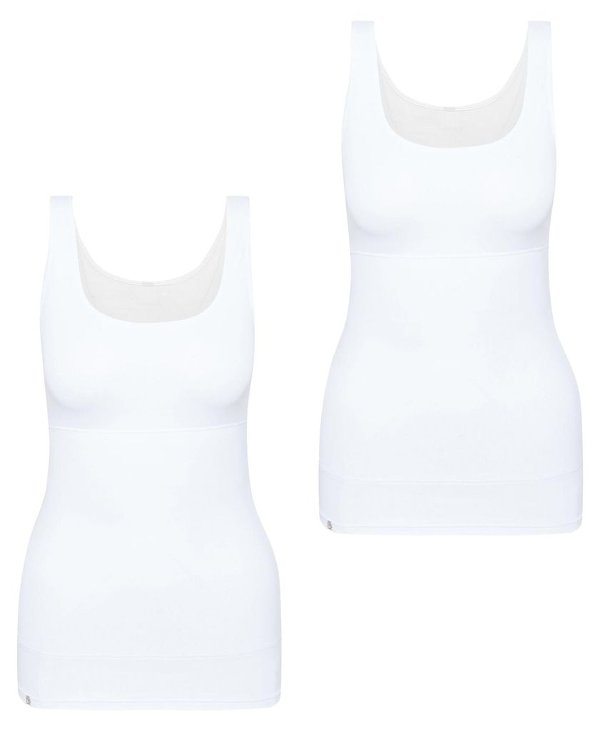 Triumph Damen Tanktop 2-Pack Trendy Sensation - WHITE - Größe XL