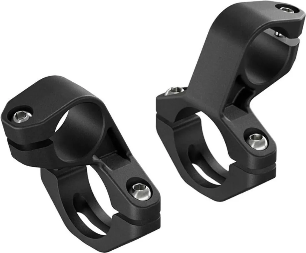 PRO Fixation de Guidon TT/TRI en Aluminium 31,8 mm Montage Noir Aéro