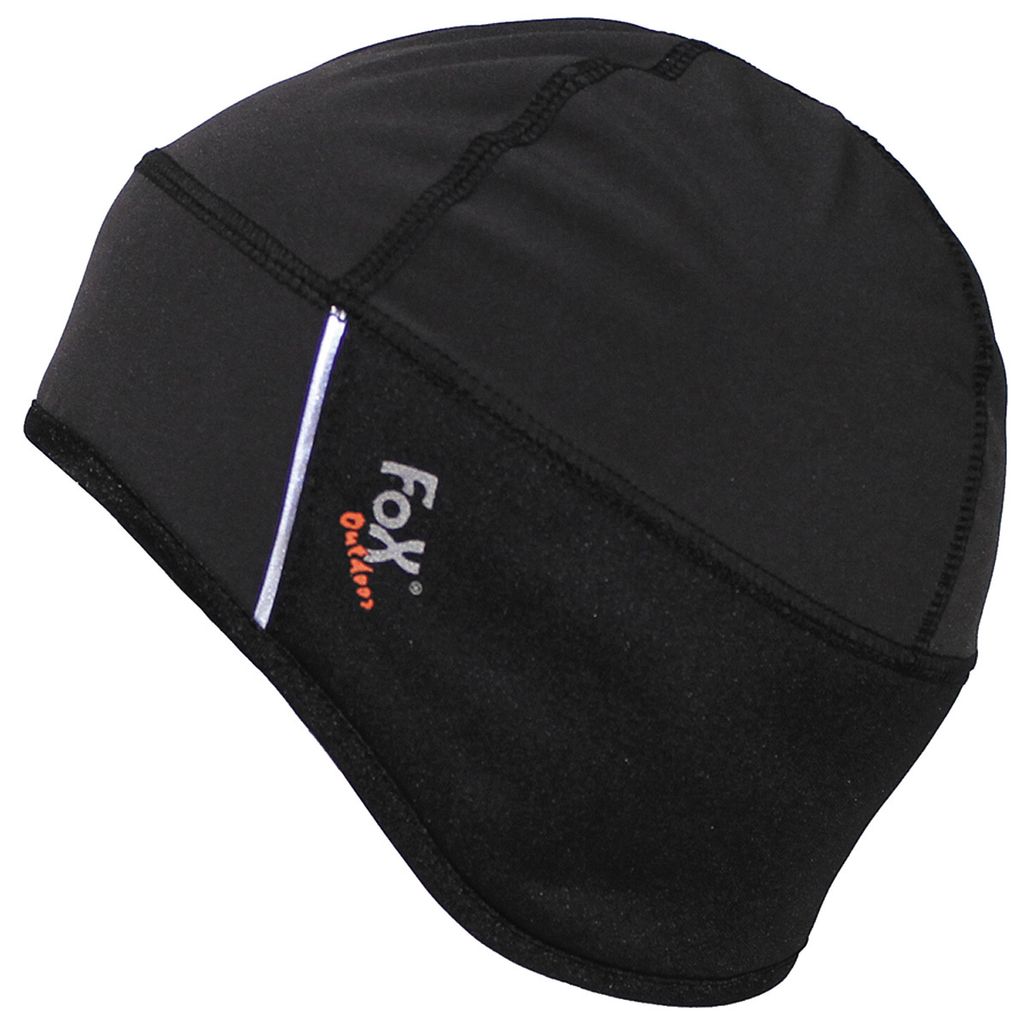 Fox Outdoor Mütze Soft Shell, wasser-, winddicht, schwarz Produktbild 