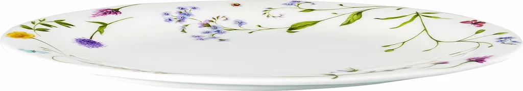 Grand plat ovale de présentation 30 cm pour table de fête Spring