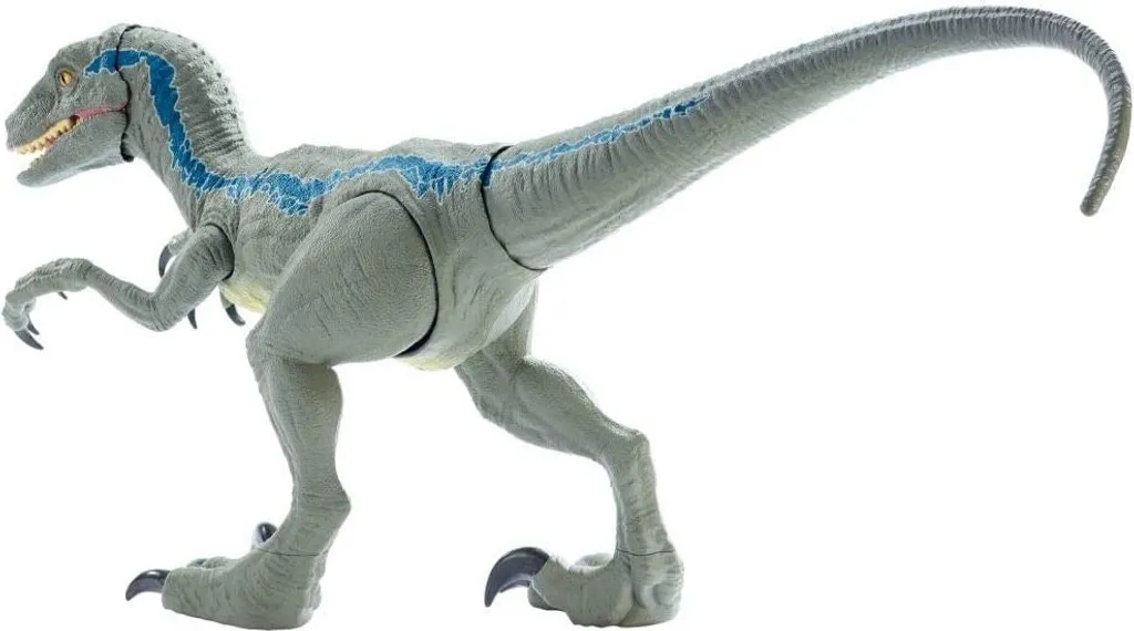 Jurassic World Super Giant Blue : Dinosaure articulé avec mâchoire XL
