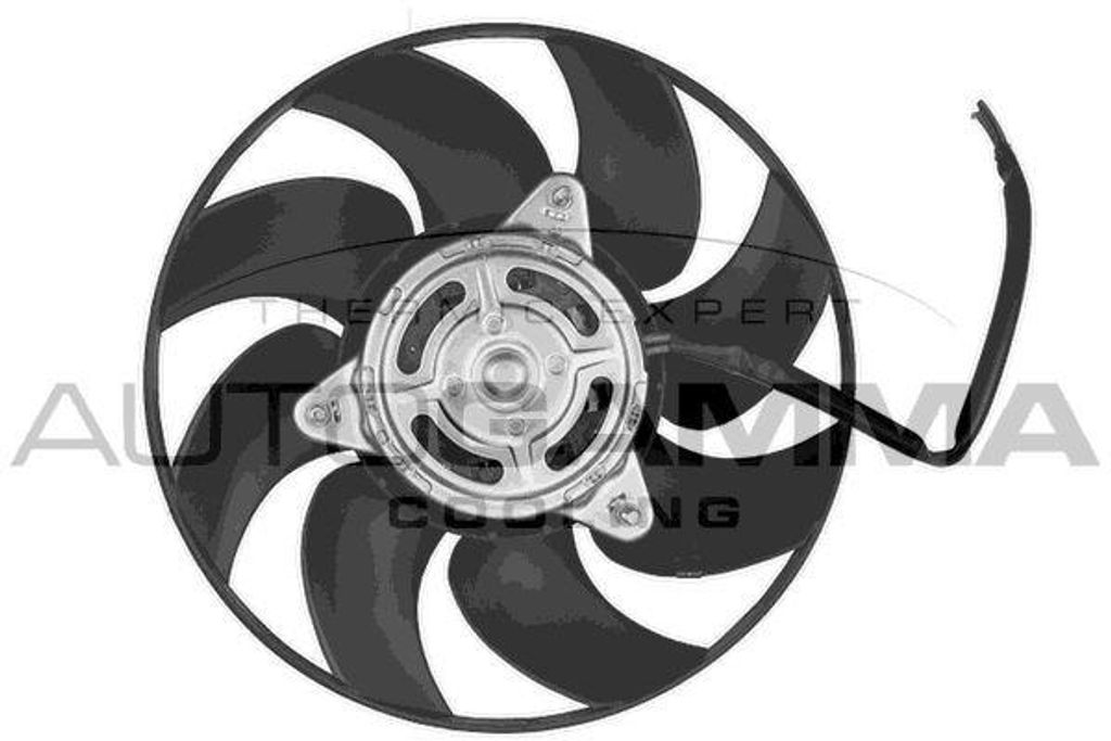 AUTOGAMMA GA200417 Lüfter Motorkühlung Kühlerlüfter für AUDI A4 Avant (8ED, B7) Wasserkühler
