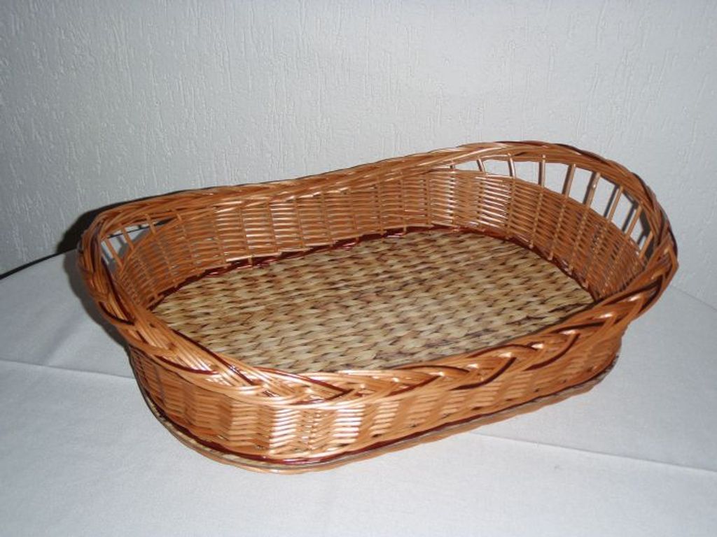 CZ podnos 50x33x12cm, proutěný