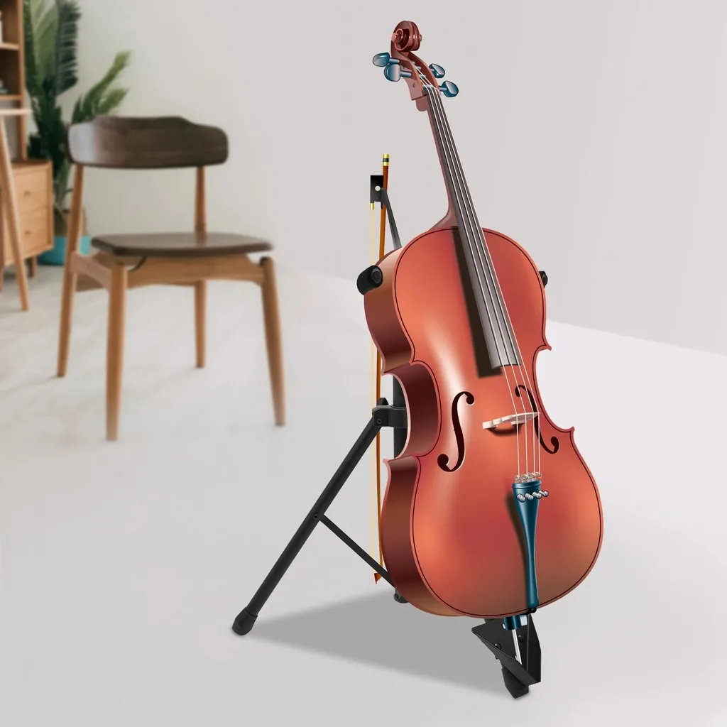 Support pour violoncelle réglable pour la maison et les cours de musique