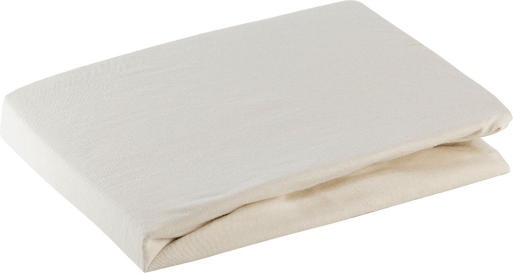 Jersey Betttuch beige 220x200 30cm Baumwolle Gewicht: 125 G/M2