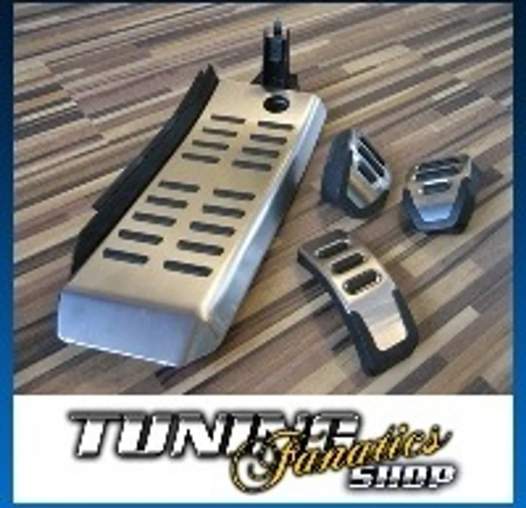 Set de Pédales Sport Inox pour Audi A6 4F C6 et S6 Avant - Kit Complet