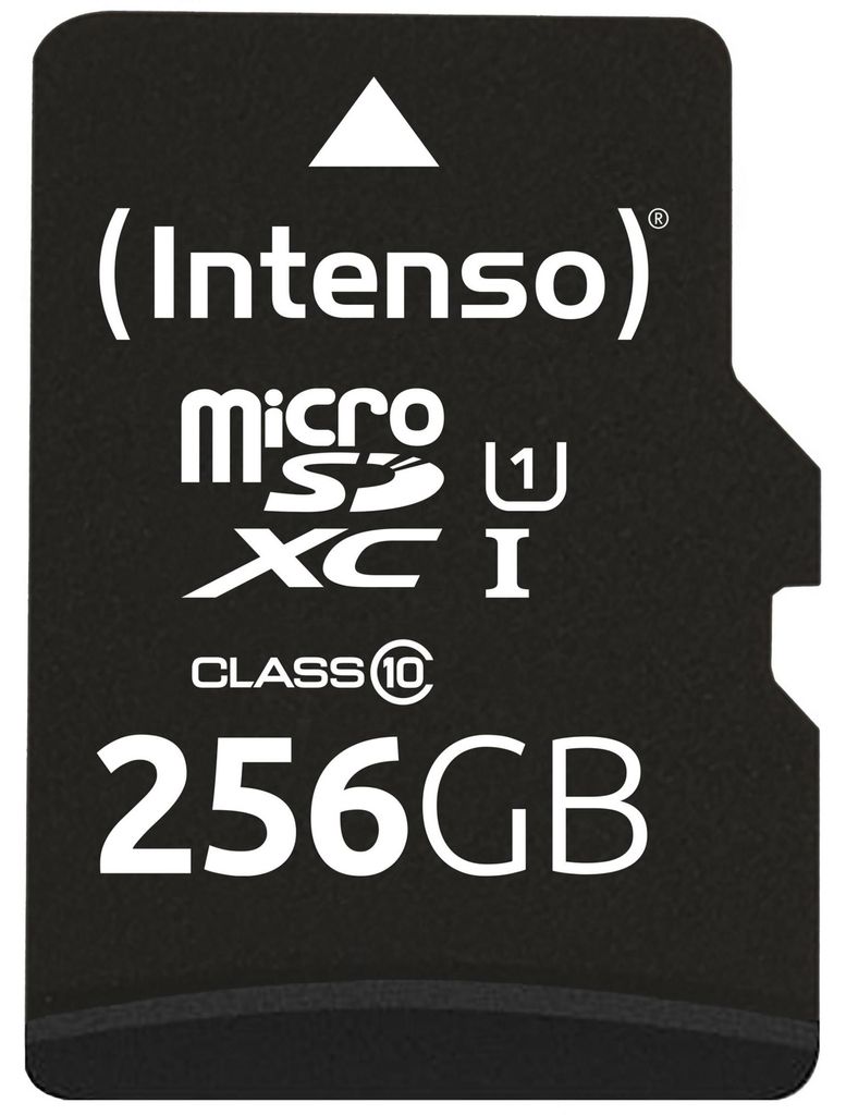 Intenso microSD UHS-I Performance 256GB Produktbild 