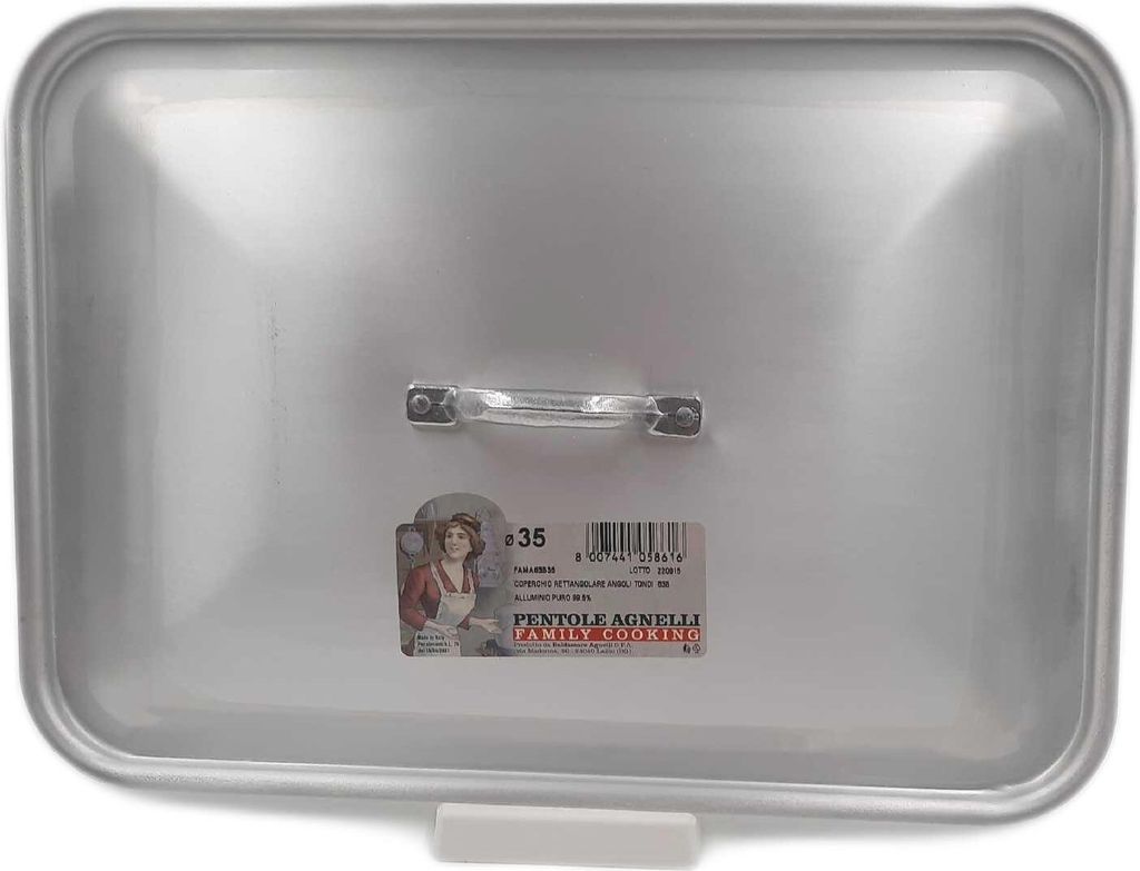 Pentole Agnelli FAMA83B35 Deckel, Aluminium