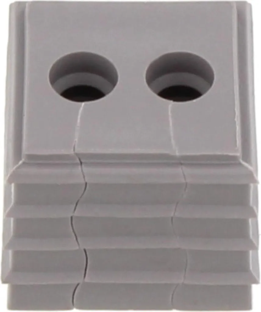 Passe-câble double étanche KDS-DE 5,0-6,0 mm pour boîtier électrique