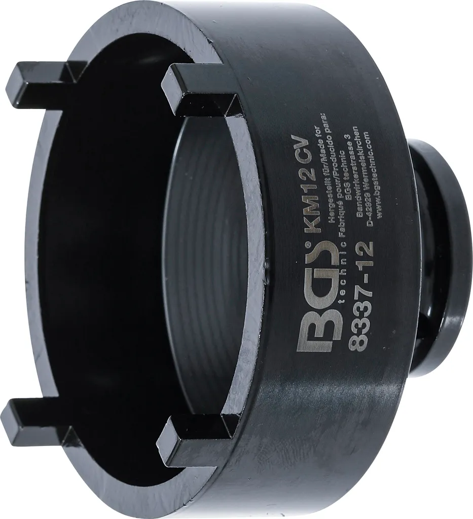 Clé pour écrou KM12 BGS 8337-12 pour montage de roulements et arbres