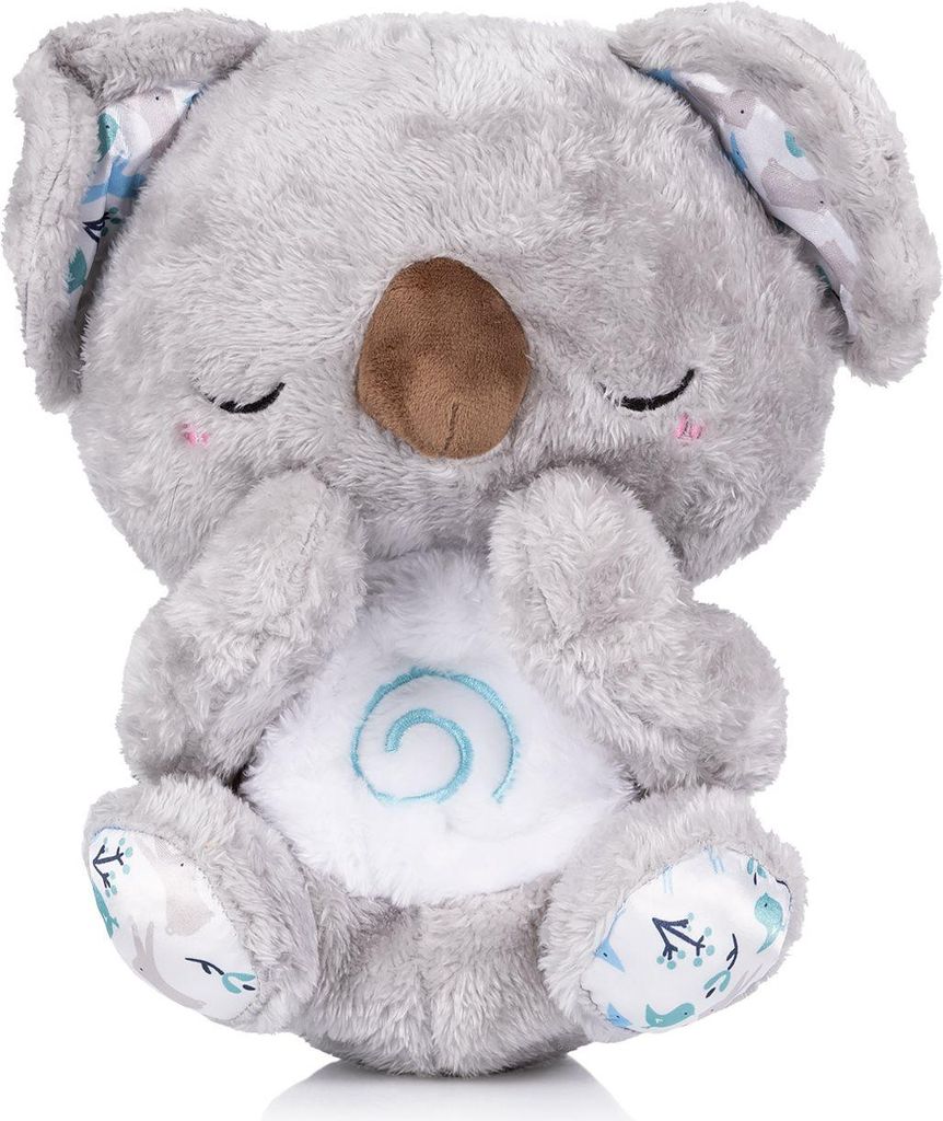 Chipolino Musikspielzeug Plüschtier Koala Melodie, Geräusche, Lichter, ab Geburt grau