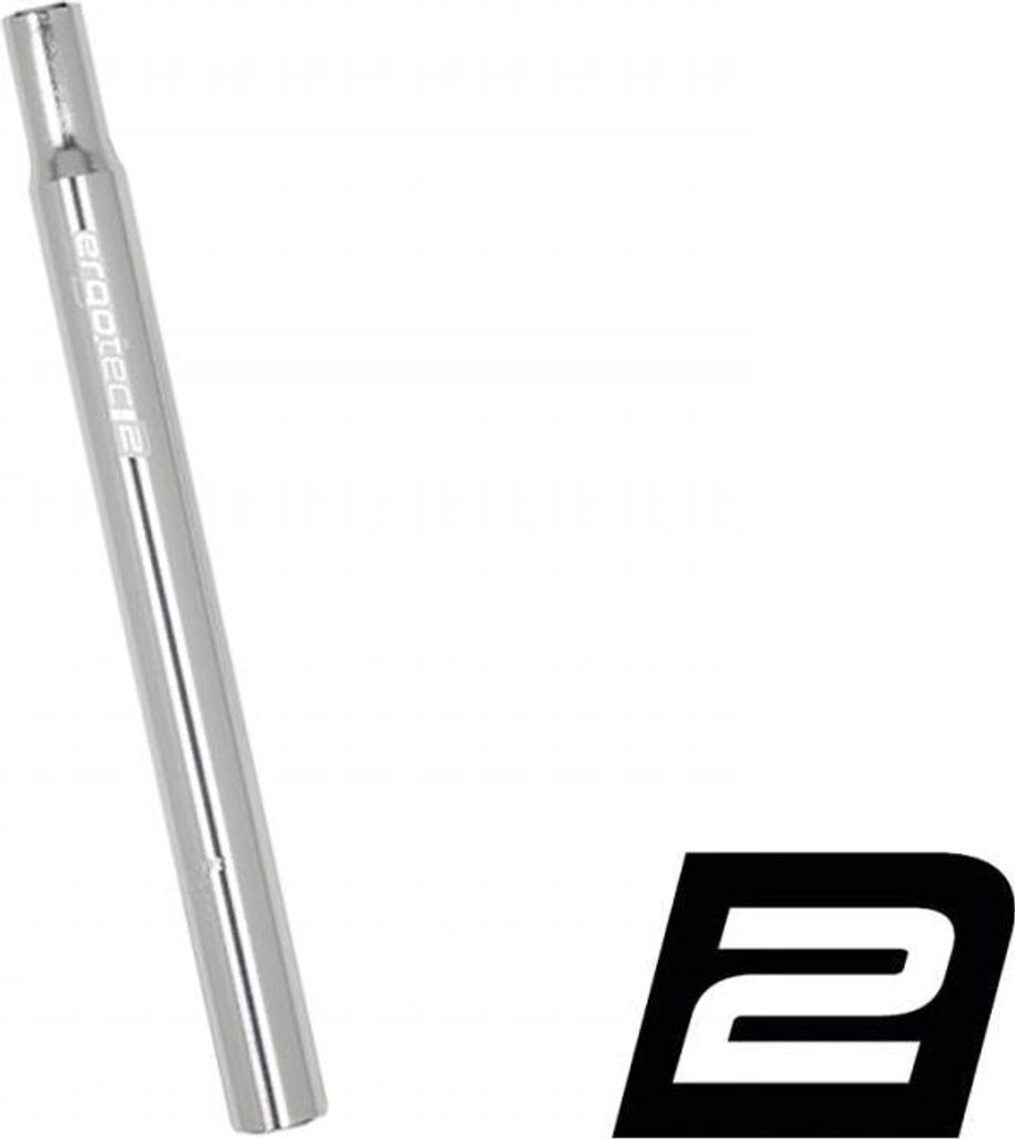 Ergotec Kerzensattelstütze Aluminium, Ø=27,2mm, L=300mm, silber