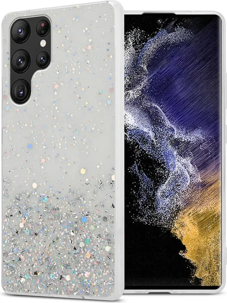 Custodia Samsung S22 Ultra Glitterata Cadorabo - Qualità TPU Garantita
