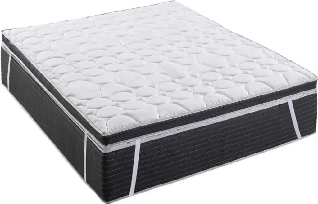 Surmatelas 140x190cm DEKO DREAM 7cm en Microfibres Douces pour Lit - 4
