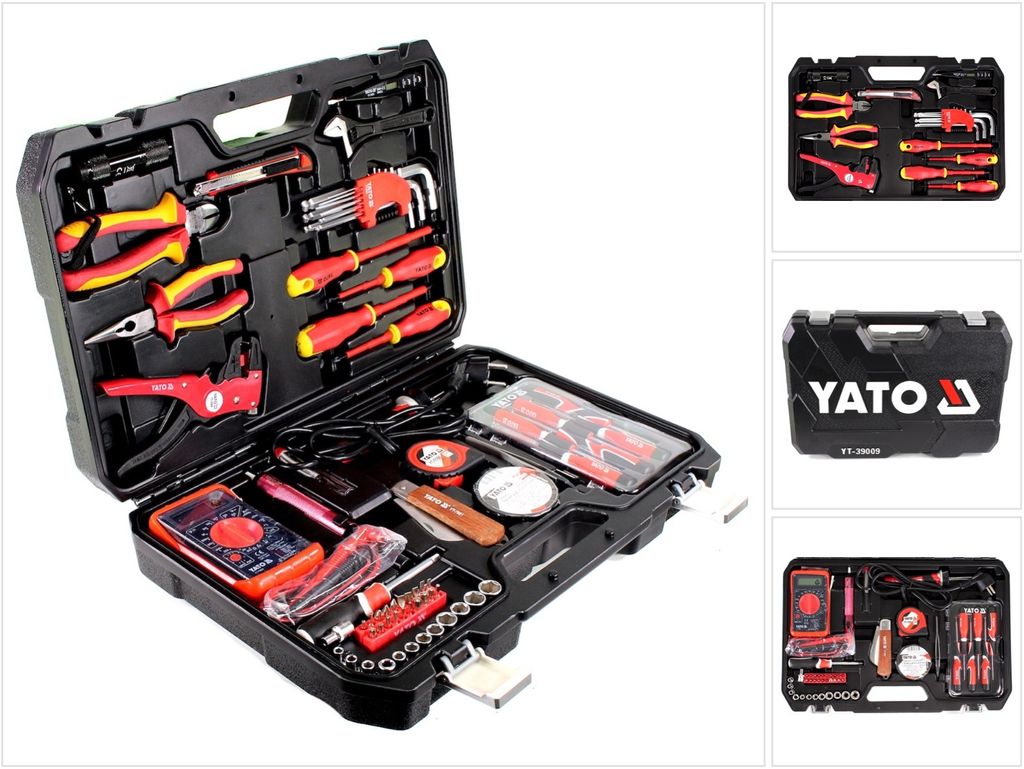Yato YT-39009, Czarny, Metaliczny, Czerwony, Żółty, 5 kg, Zdjęcie produktu 