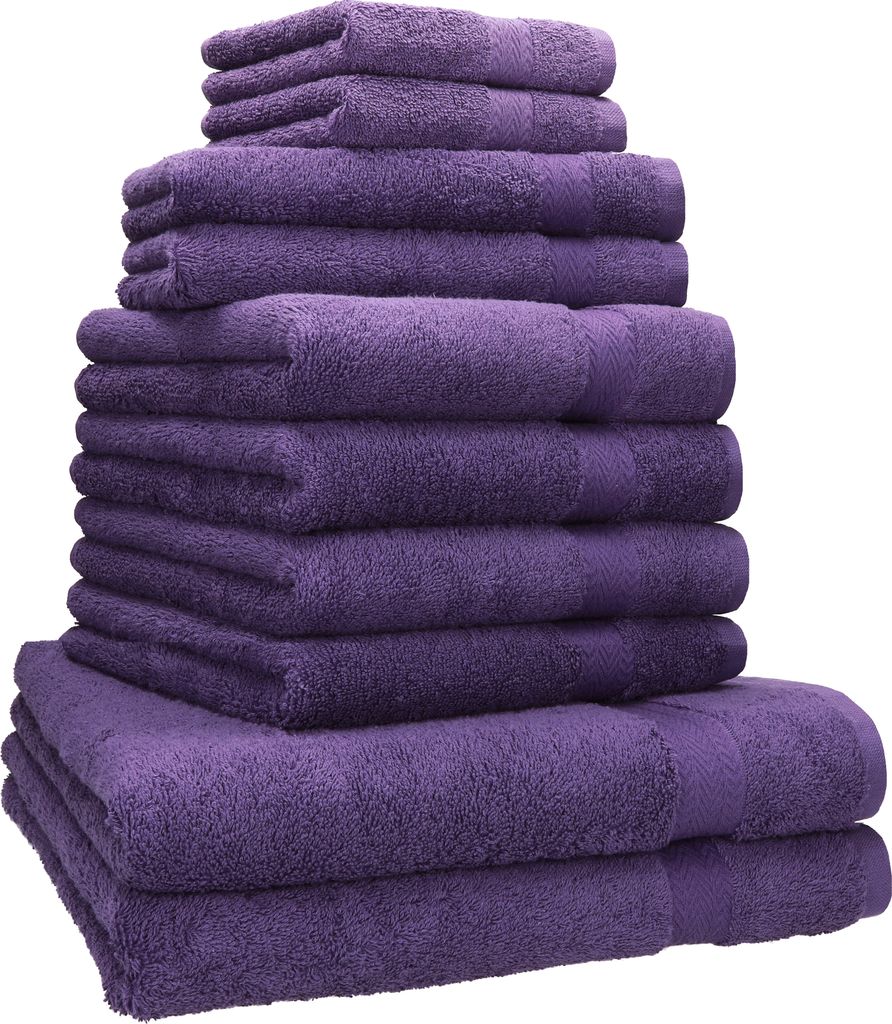 Betz 10-tlg. Handtuch-Set PREMIUM CLASSIC 2 Duschtücher 4 Produktbild 