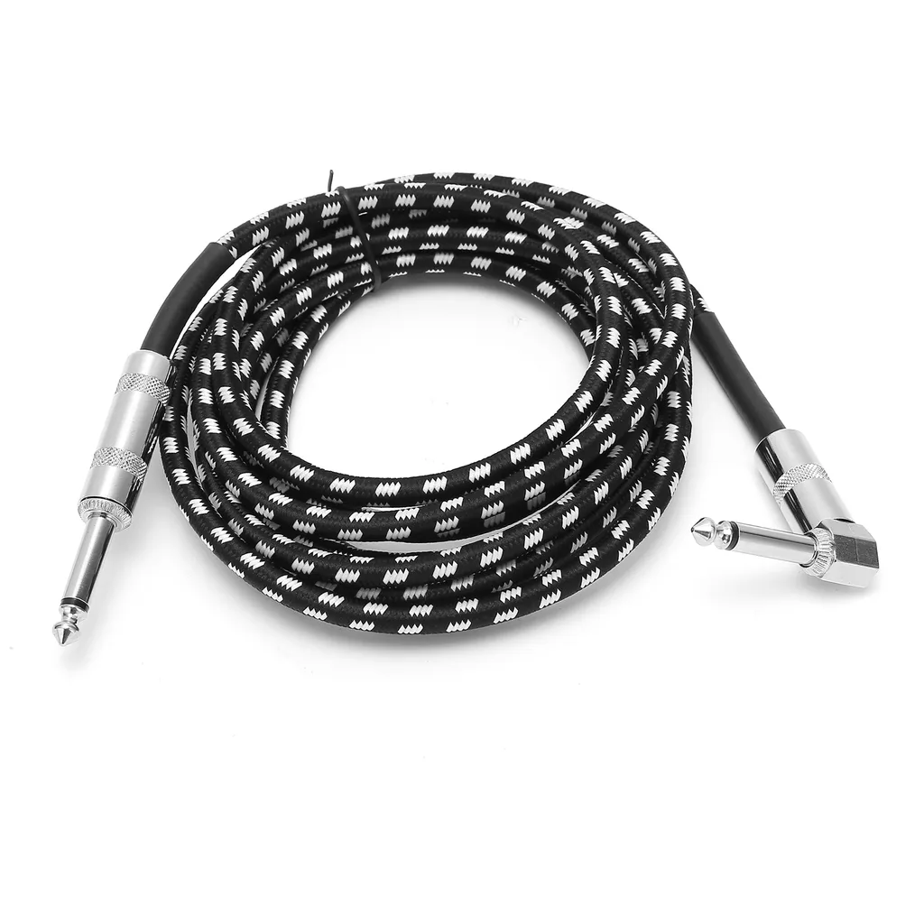 Cavo Audio Strumento Jack 6.3mm - Bassa Capacità per Suono ad Alta Fedeltà