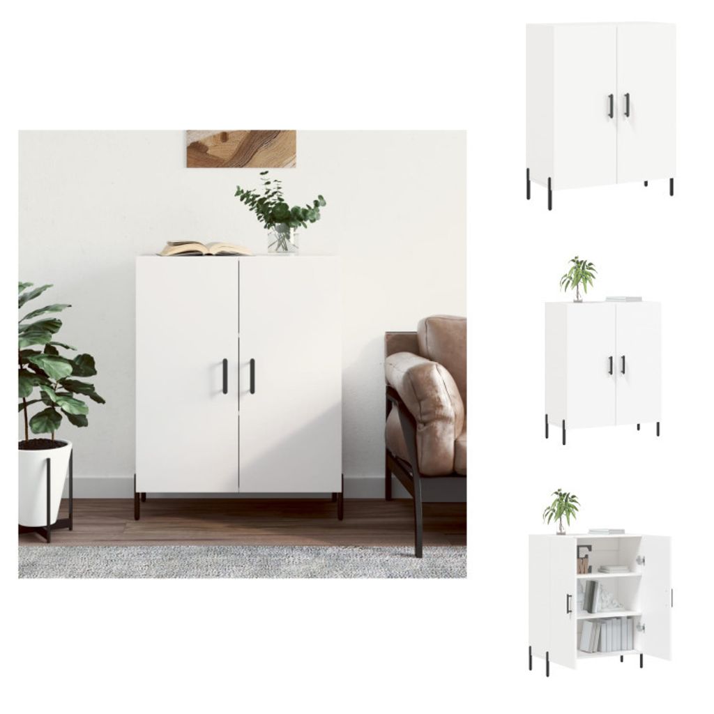 vidaXL Sideboard Weiß 69,5x34x90 cm Holzwerkstoff - Sideboards
