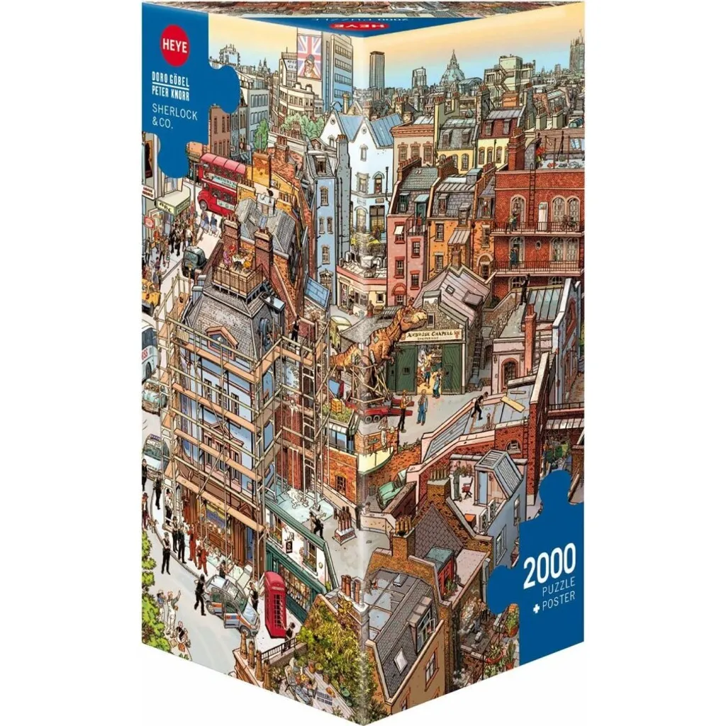 Puzzle de collection 2000 pièces Sherlock & Co. pour adultes experts