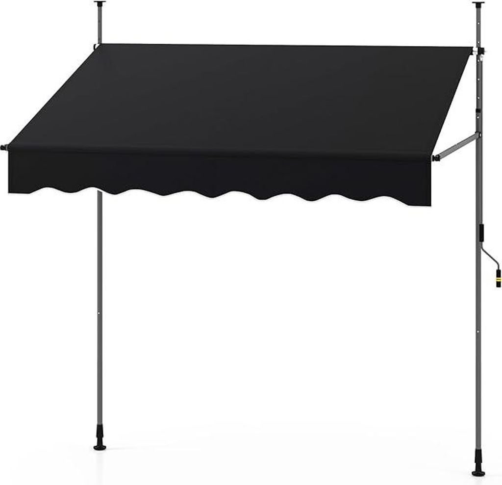 Tenda da sole retrattile manuale 2,5 x 2,3 m, resistente Immagine del prodotto 