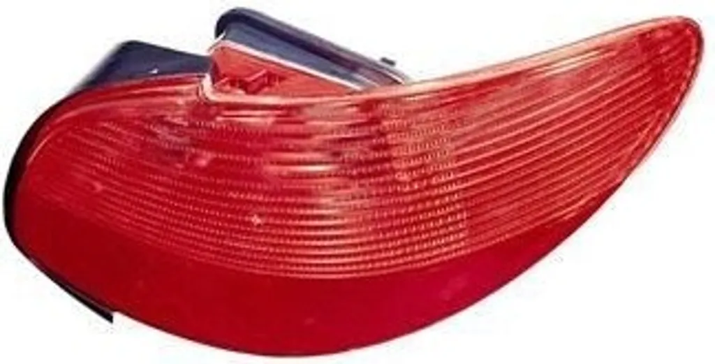 Feu arrière droit PEUGEOT 206 CC - Finition Chrome et Rouge anti-humidité
