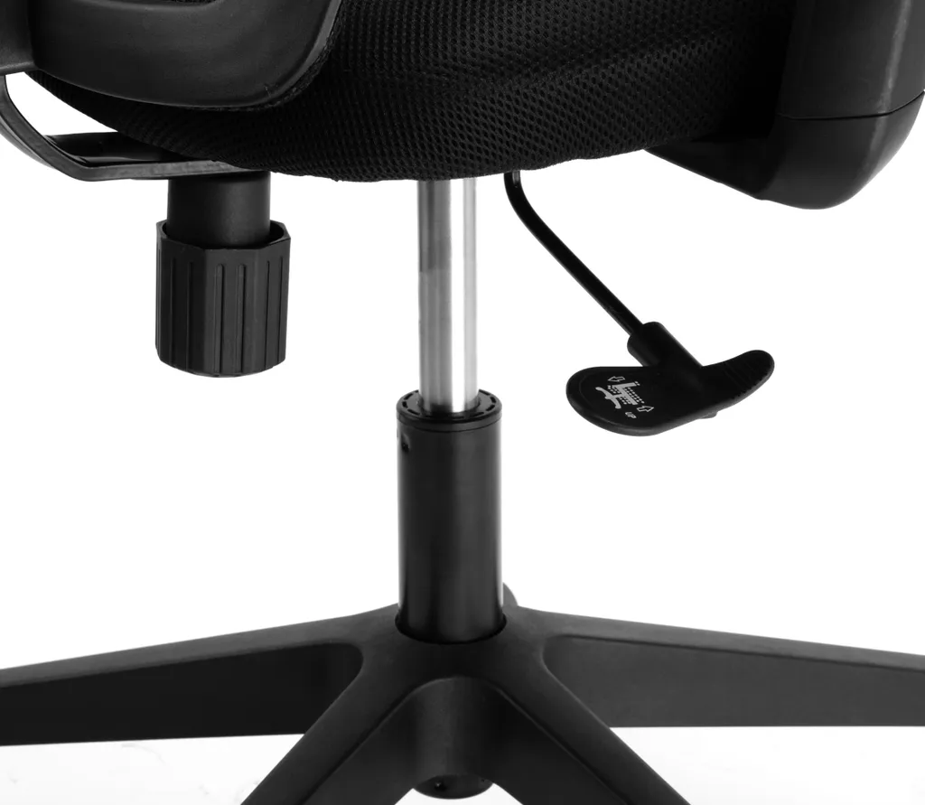 Siège de bureau LINOS noir idéal télétravail - Fauteuil informatique - 15