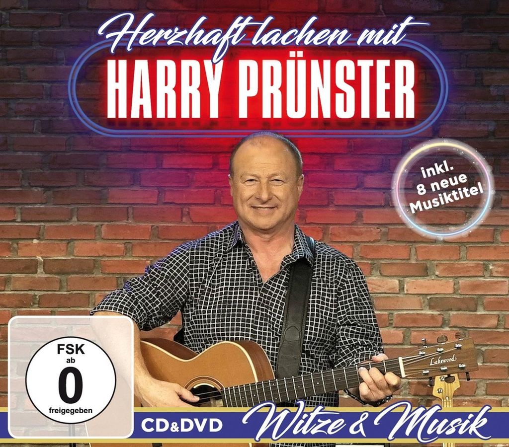 Harry Prünster - Herzhaft lachen mit Harry Prünster - Witze & Musik CD+DVD