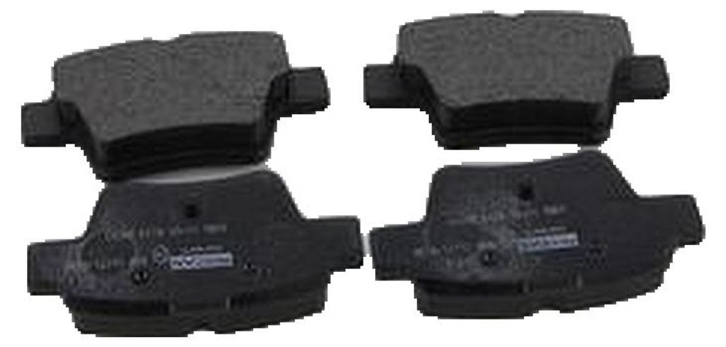 Bremsbelagsatz Scheiben 17,5 mm TRISCAN für u.a. PEUGEOT 207/207+