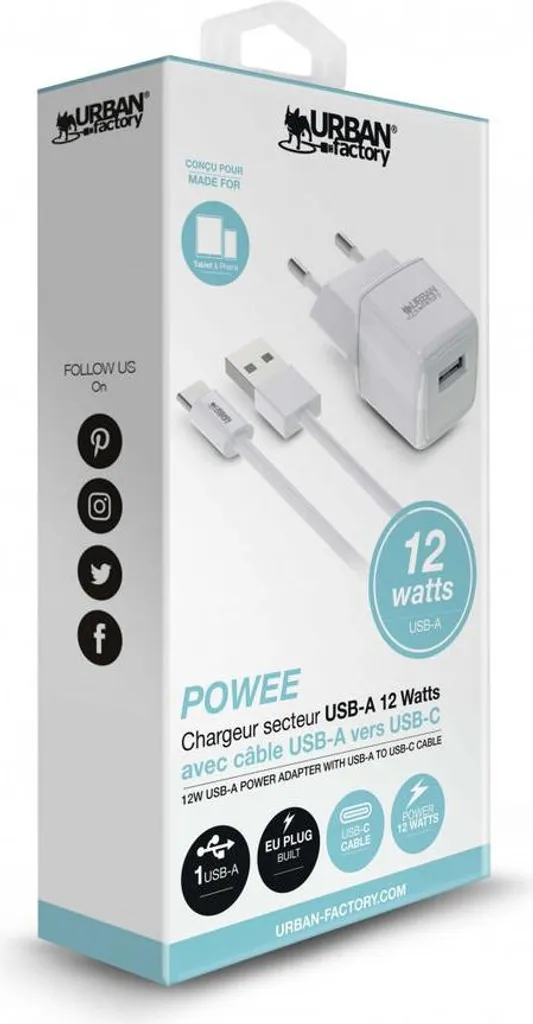 Chargeur USB-C 12W PSC25UF : fini les pannes de batterie au quotidien
