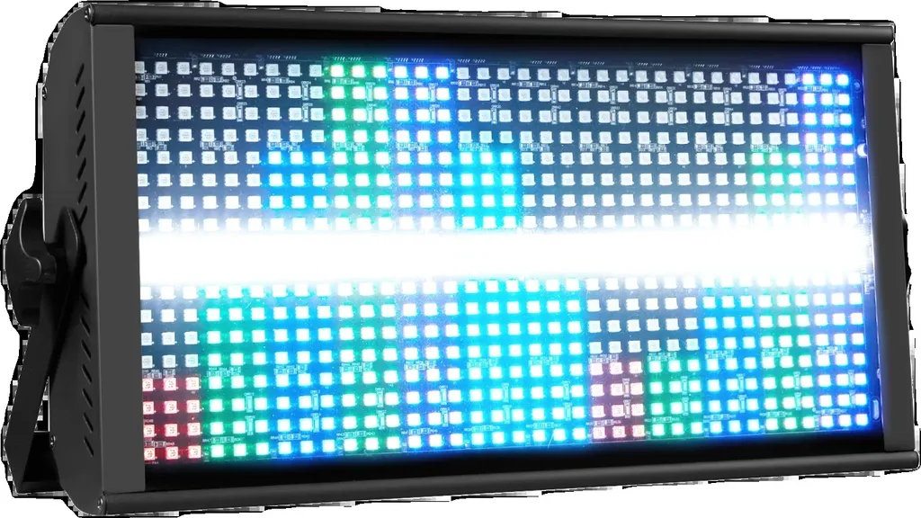 Stroboscope LED 200W RGB à Vitesse Variable avec 768 LED Puissantes