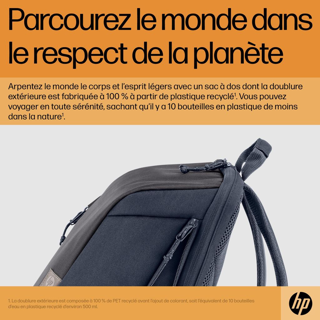 Zaino da viaggio per laptop HP, 18 litri, 39,6 cm (15,6 Immagine del prodotto 