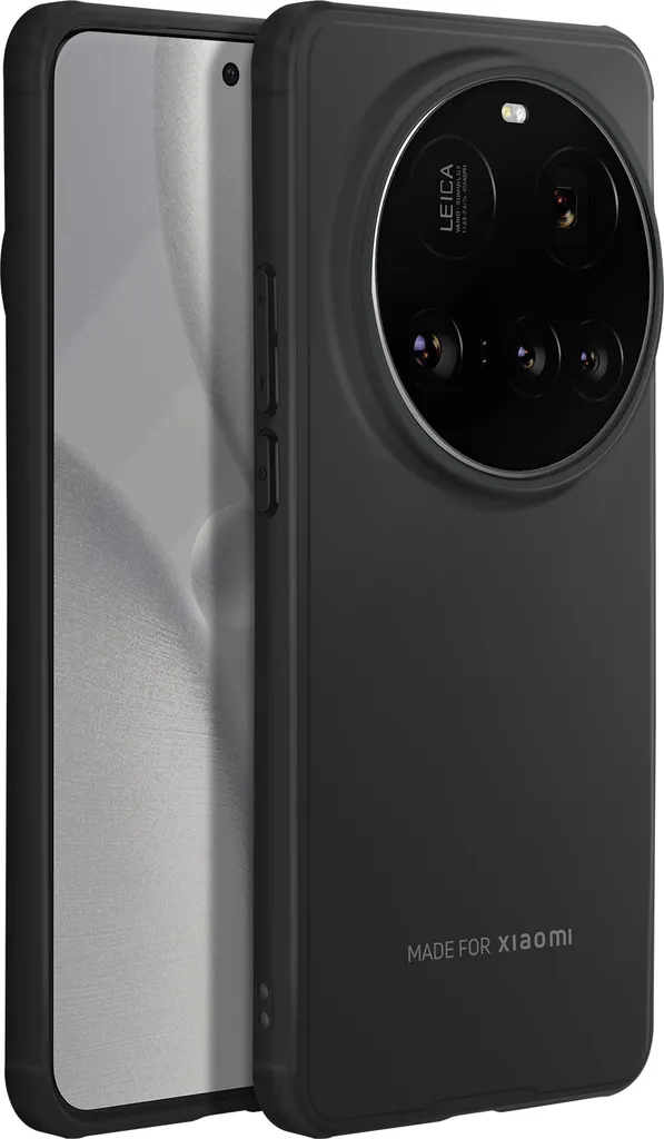Coque Xiaomi 15 Ultra antichoc Xfm, revêtement mat anti-traces noir