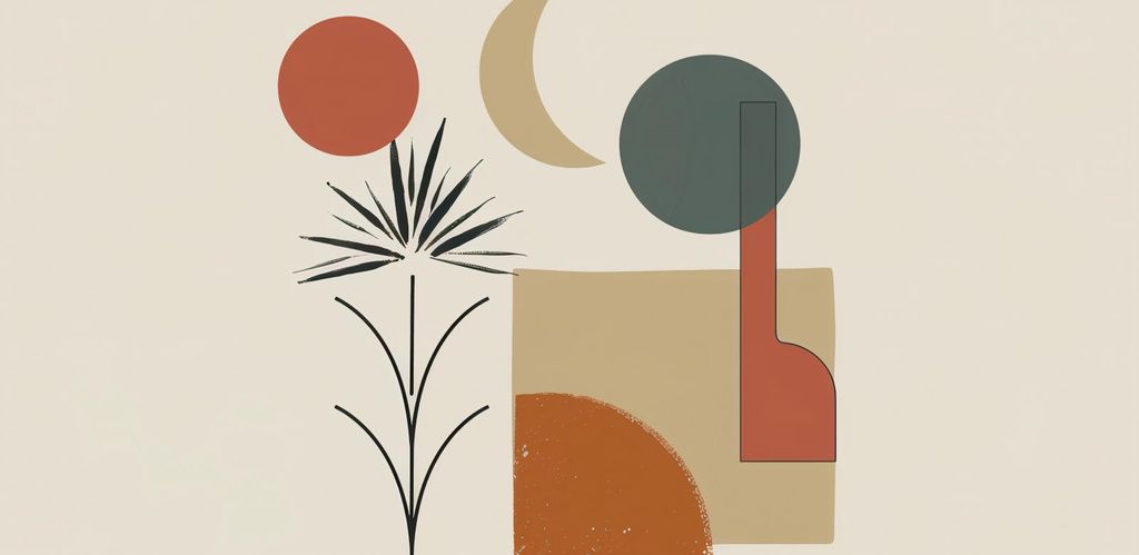 Plakat 91,3x44,5cm Sonne, Mond und Leben