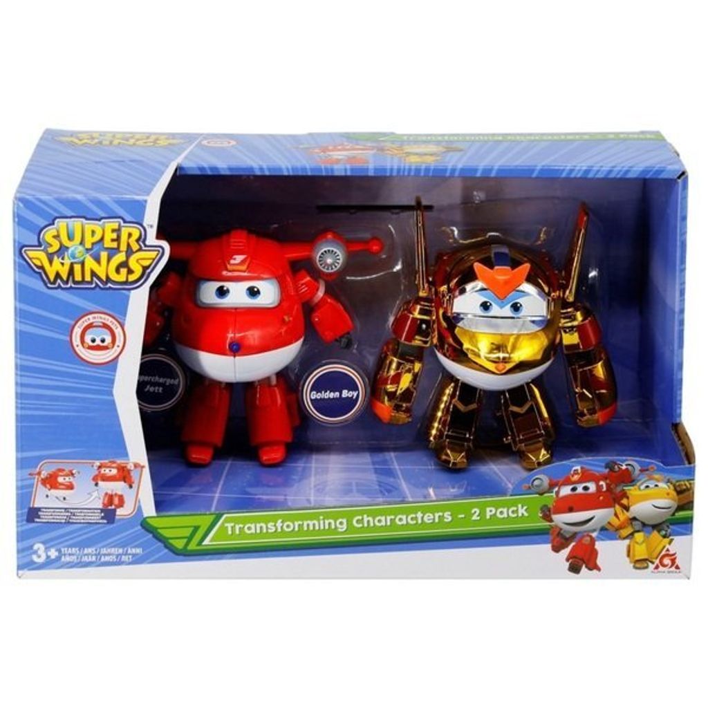 Super Wings Transforming Characters 2 Pack 5" Supercharged Zdjęcie produktu 