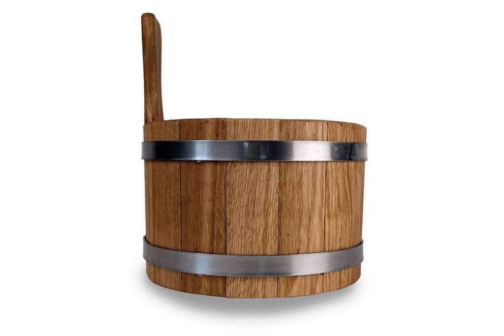 Houten saunamer 5 l Productafbeelding 