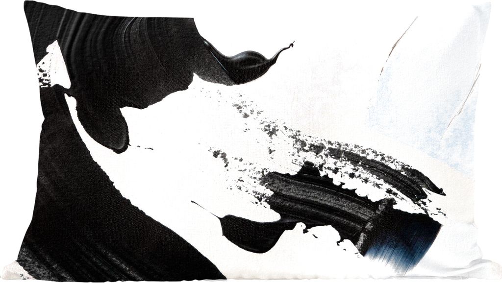 MuchoWow Zierkissen Sofakissen Wohnzimmer Dekokissen 50x30 cm Farbe - Design - Abstrakt - Wohnzimmerdekoration - Polster mit Photo