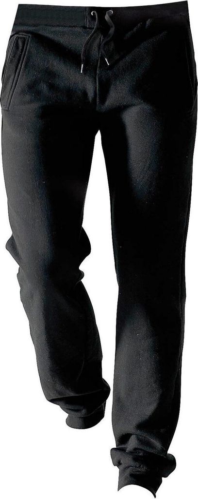 Kariban Herren Jogginghose Trainingshose Sporthose Fitness Jogpants, Größe:S, Farbe:Schwarz