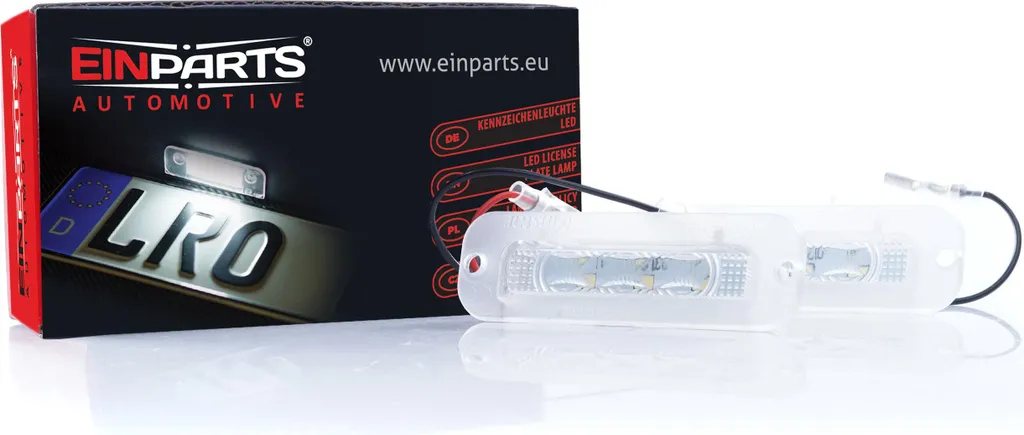 Pack LED Plaque Immatriculation Mercedes W463 G550 Look Moderne 6000K
